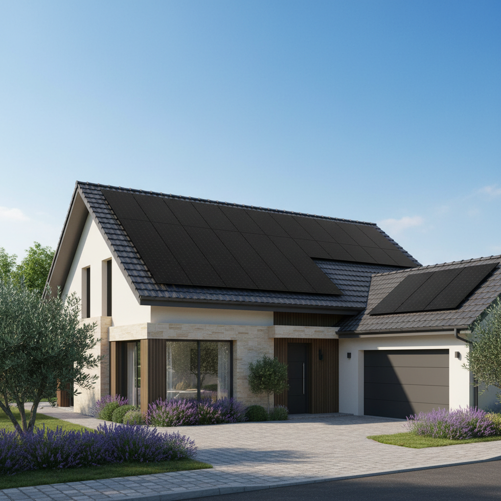 Chantier photovoltaïque